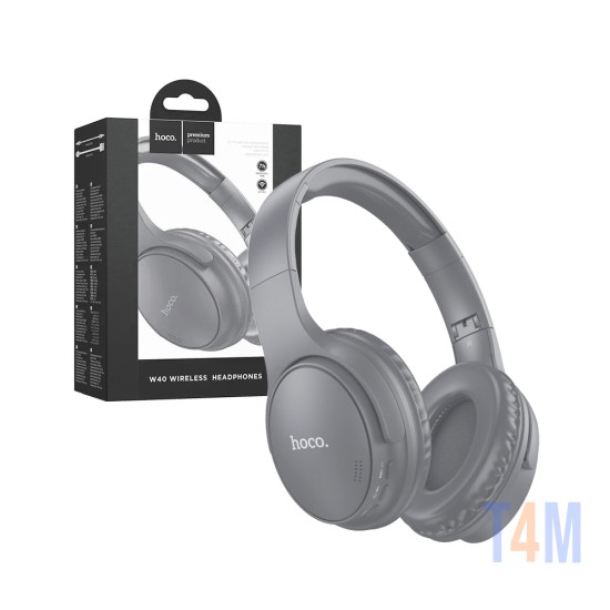Hoco Bluetooth Headphone W40 200mAh Gray